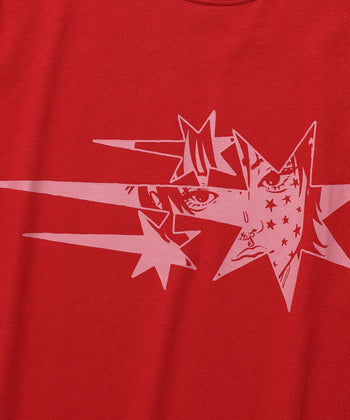 Niceghostclub -  ANIME STAR TEE 動漫星星T恤 [紅色] T-N219