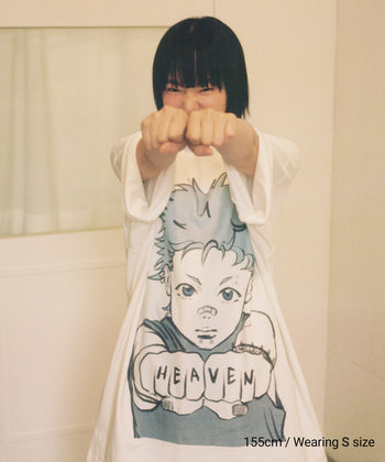 NICEGHOSTCLUB - FIST BOY BIG BIG TEE 拳頭男孩大號T恤 [白色] T-N216