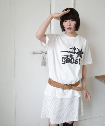 NICEGHOSTCLUB -  dot symbol tee [白色] T-N1056