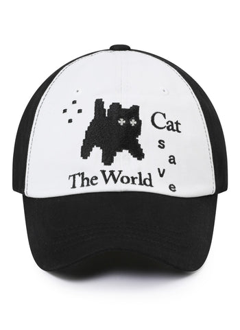CSW - PIXELART BALL CAP (黑色) AC-C183