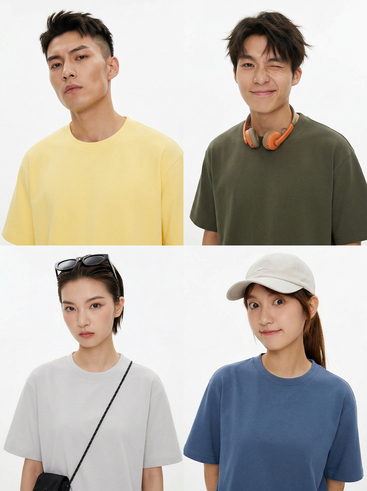 【GUBAN】T-T160 220G 彈力水果色涼感短袖