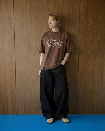 Apostle - 26SS RB-01 Raw Beauty Sketch Embroidered TEE