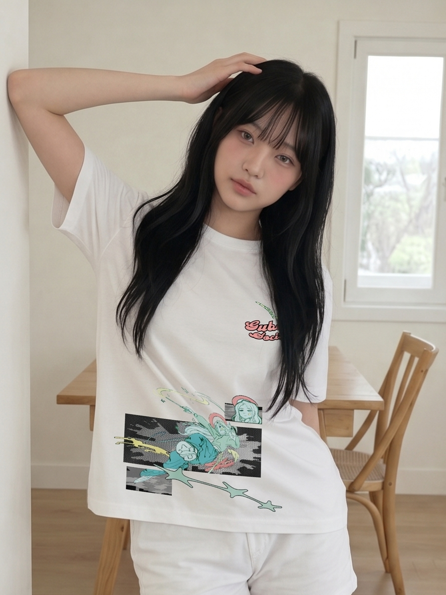 T-M201 日系Y2K動漫天使 短袖