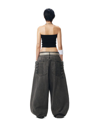 Insane® - Tube Top - 黑色 T-I1049