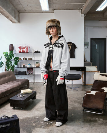 Insane® - Dual Realm Denim Pants - 黑色 P-I174