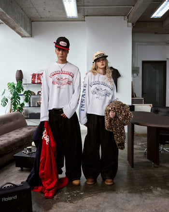 Insane® - Dual Realm Denim Pants - 黑色 P-I174