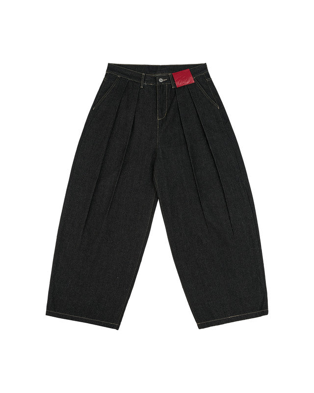 Insane® - Dual Realm Denim Pants - 黑色 P-I174