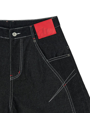 Insane® - Foldlock Raw Denim Jorts P-I175