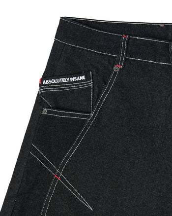 Insane® - Foldlock Raw Denim Jorts P-I175