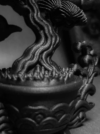 朽根造 - AC-K164 黑·盆系列｜浪·起