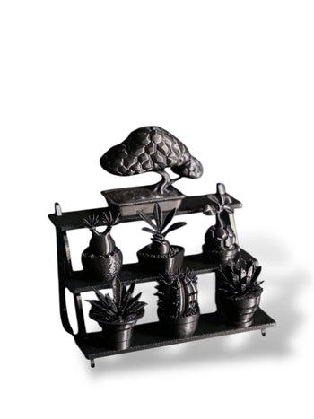 朽根造 - AC-K170 黑·植系列 | 靜物群像展示組