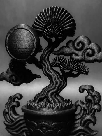 朽根造 - AC-K164 黑·盆系列｜浪·起