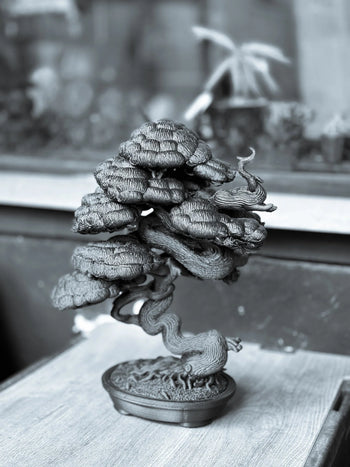 朽根造 - AC-K163 黑·盆系列｜穩·曲