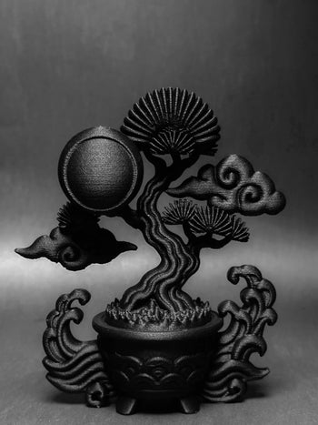 朽根造 - AC-K164 黑·盆系列｜浪·起