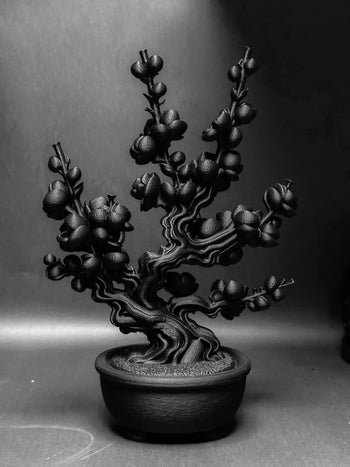 朽根造 - AC-K166 黑·盆系列｜枝·梅