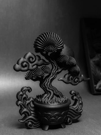 朽根造 - AC-K164 黑·盆系列｜浪·起