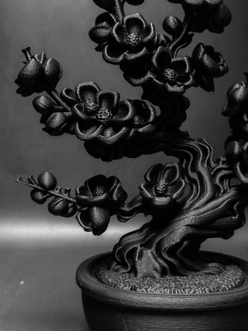 朽根造 - AC-K166 黑·盆系列｜枝·梅