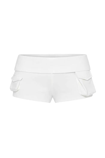 IUE STUDIO - "MILKJI" MICRO SHORTS P-U173