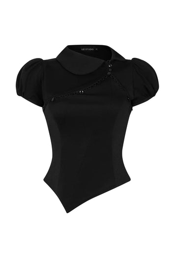IUE STUDIO - T-U200 XINXIN IN BLACK TOP