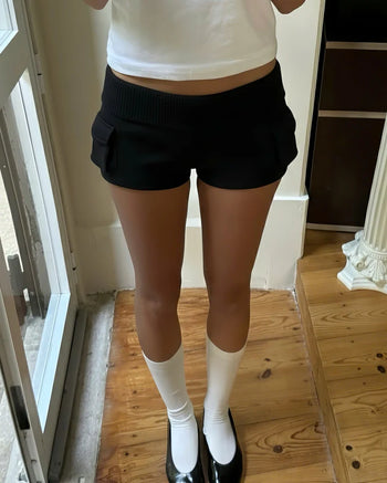 IUE STUDIO- P-U154 KANJI MICRO SHORTS