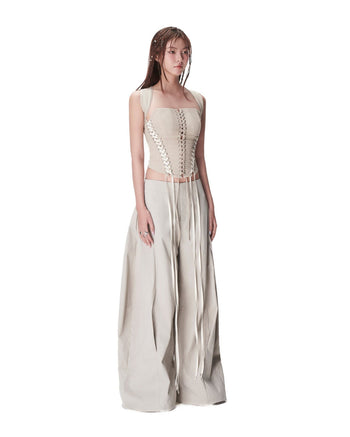 BUNNYHILL - P-B136 LUFT PANTS 寬版闊腿長褲