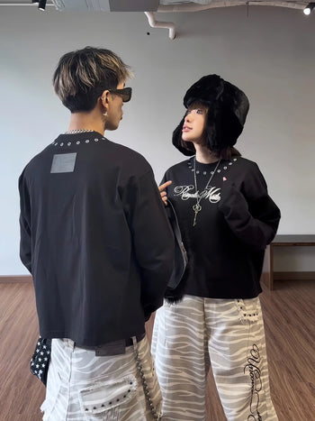 UNCOVER - T-U208 Roma Longsleeve Romantic Material
